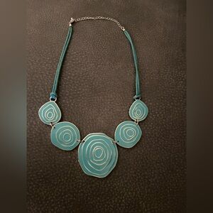 Stunning designed Necklace with Silver Accents